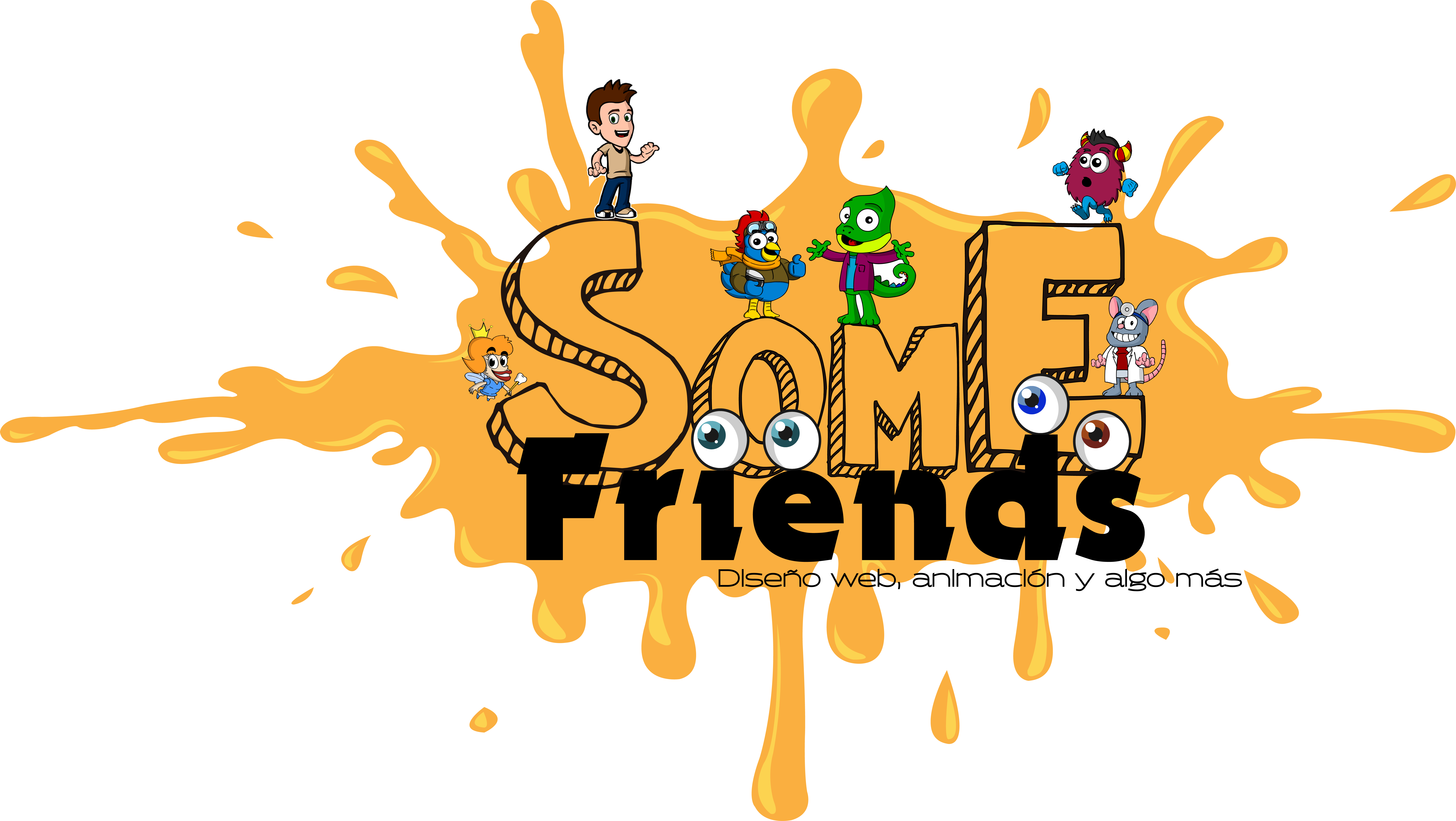 Somefriends Gran Logo Splash